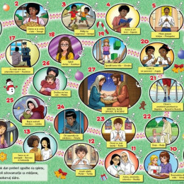 Adventni koledar misijonskega središča Slovenije (photo: Misijonsko središče Slovenije)