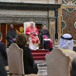 Papež Leon XIV. (photo: Elisabetta Trevisan/Vatican Media)