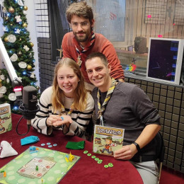 Simon Brezovnik, Boštjan Čerin in Tina Brezovnik (photo: Maja Morela)