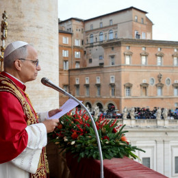 Urbi et Orbi, božič 2025 (photo: Vatican Media)