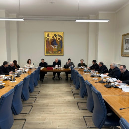 Škofje - Ad limina Apostolorum (photo: Tiskovni urad Slovenske škofovske konference/https://www.katoliska-cerkev.si/prvi-dan-obiska-ad-limina-01-26)