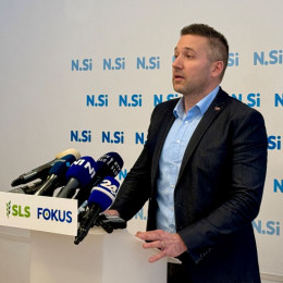 Poslanec NSi Aleksander Reberšek (photo: NSi)