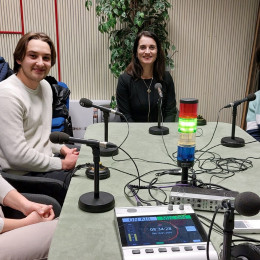 Dr. Saša Poljak Lukek ter študenti Eva Pungartnik, Blaž Šporin in Domen Vahčič. (photo: NL)