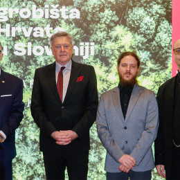 Predavatelji na predstavitvi mogografije (photo: foto Tea Furjan)