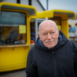 Presernov nagrajenec Saša J. Machtig (photo: Daniel Novakovič / STA)