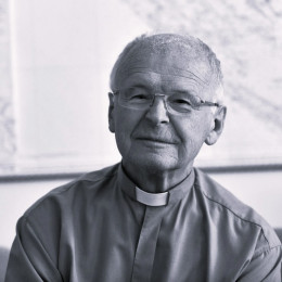 Duhovnik Anton Markelj (photo: Tatjana Splichal)