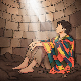 Starozavezni Jožef v vodnjaku (photo: DiŽ)