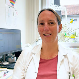 Pediatrinja Marija Burnik, dr. med. (photo: osebni arhiv / Zdravniška zbornica Slovenije)