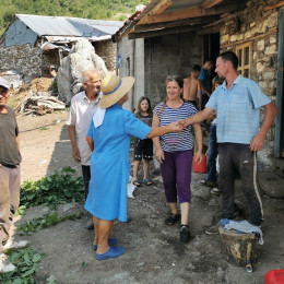 Pomoč v Albaniji (photo: Slovenska karitas)