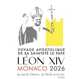 Logotip papeževega potovanja v Monako (photo: Vatican Media)