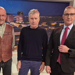 dr. Jože Dežman in Bojan Požar (photo: ARO)