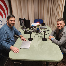 Rok Čakš (levo) in Peter Gregorčič (desno) (photo: Marcel Krek)