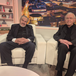 dr. Ernest Petrič in dr. Anton Stres (photo: ARO)