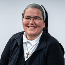 S. Tina Dajčer, šolska sestra svetega Frančiška Kristusa Kralja (photo: Izidor Šček)