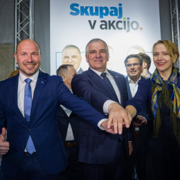 Skupna lista NSi, SLS in Fokus  (photo: STA)