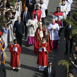 Cvetna nedelja  (photo: Vatican Media )