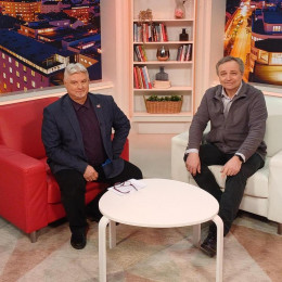 Jože Bartolj in p. Branko Cestnik (photo: ARO)