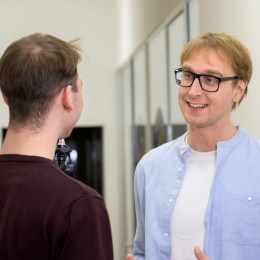 Ambasador akcije zdravnik David Zupančič (photo: Rok Rakun)