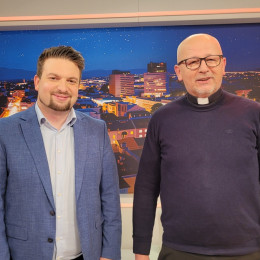 Peter Merše in dr. Jože Plut (photo: Planet TV)