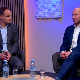 Anže Logar in Jernej Vrtovec (photo: ARO)