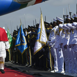 Papež Leon XIV. v Angoli (photo: Vatican Media)