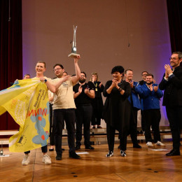  Veliko nagrado Evrope v zborovskem petju je na tekmovanju v Mariboru osvojil Zbor sv. Nikolaja iz Litije, ki ga vodi Helena Fojkar Zupančič (photo: Vir: FB Zbor sv. Nikolaja Litija)