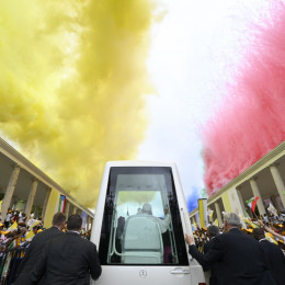 Obisk papeža Leona v Ekvatorialni Gvineji (photo: Vatican Media)