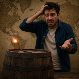 Po vsaki vojni se sprašujemo zakaj, kako je mogoče. (photo: Slika je generirana z UI (DALL·E))