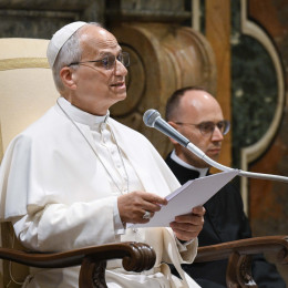 Papež Leon XIV. (photo: Vatican Media)
