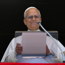 Papežev opoldanski nagovor (photo: Elisabetta Trevisan, Vatican News)