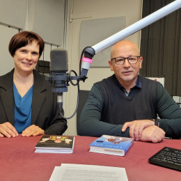 Gosta Marjana Debevec in dr. Jože Plut (photo: Tanja Dominko)