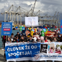 Pohod za življenje 2025 v Kopru (photo: Marjana Debevec)