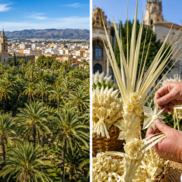 Palme in tradicionalno tkanje (photo: CHAtGPT)