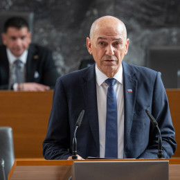 Janez Janša (photo: Bor Slana/STA)