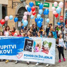 Mladi so vedno bolj nosilci Pohoda za življenje (photo: Pohod za življenje)