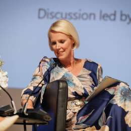 Direktorica Združenja Manager Petra Juvančič. (photo: Nebojša Tejić/STA)