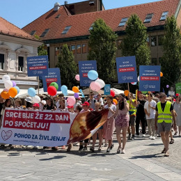 Pohod za življenje v Mariboru (photo: FB Pohod za življenje)