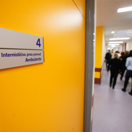 UKC Ljubljana, internistična prva pomoč (photo: Anže Malovrh/STA)