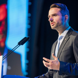 Evropski poslanec Matej Tonin (photo: Boštjan Podlogar/STA)