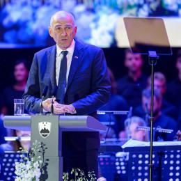 Predsednik vlade Janez Janša. (photo: Daniel Novakovič/STA)