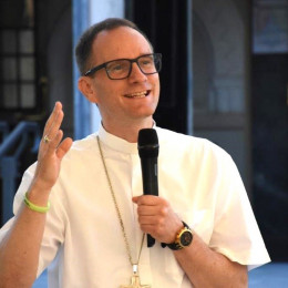 Murskosoboški škof Janez Kozinc na praznovanju 20-letnice Škofije Murska Sobota (photo: skofija-sobota.si)