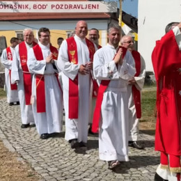 Novomašnik br. Dominik Papež (photo: Zajem zaslona)