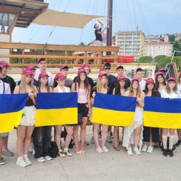 Letovanje ukrajinskih otrok (photo: Slovenska karitas)