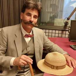 Damjan Debevec je skrbnik Rojstne hiše Ivana Cankarja na Klancu na Vrhniki (photo: NL)