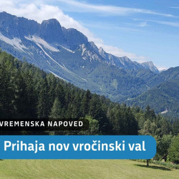 Vročinski val se bo stopnjeval, najhujše bo v prvih dneh avgusta. (photo: ARSO)