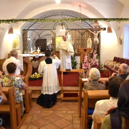 Kapela pri Klarisah v Turnišču (photo: Škofija Murska Sobota)