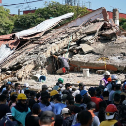 Posledice potresa v Kolumbiji, ki jo je prizadel potres z magnitudo 7,4 (photo: Xinhua/STA)