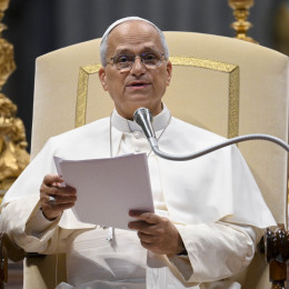 Papež Leon XIV. (photo: Simone Risoluti/Vatican Media)