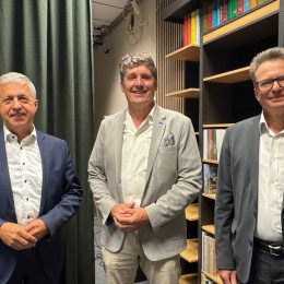 Janez Žakelj, Borut Sajovic, Zvone Černač (photo: Rok Mihevc)