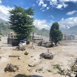 Poplave v Nepalu (photo: Xinhua/STA)